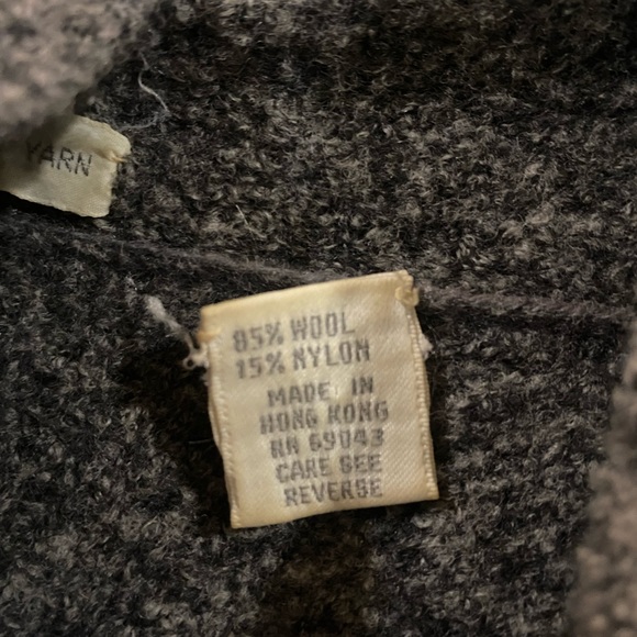 Bill Robinson Vintage Italian Wool Pullover Knit Turtleneck Sweater Medium - Picture 3 of 4